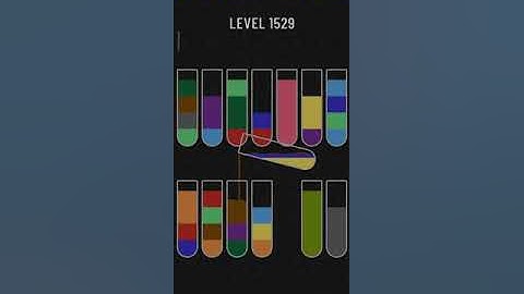 Water sort puzzle level 1529