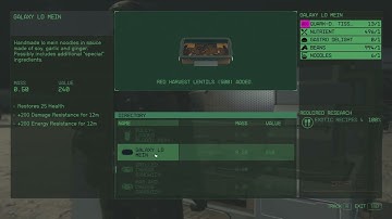 Starfield What Are Beans? Old Earth Cuisine 4 Cooking Research Lentils ID Useful Console Commands