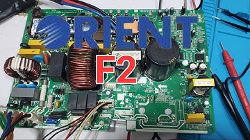 How to solve F2 error in orient and dawlance dc inverter #112