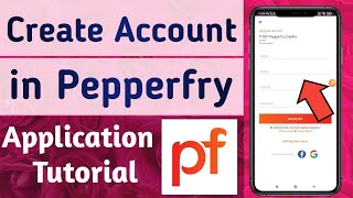 How to Create Account in Pepperfry buy furniture online App screenshot 3