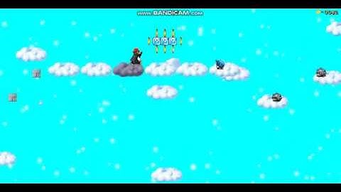 My supertux 0.6.0 level.A path in the clouds