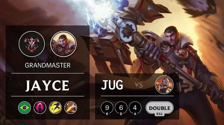 Jayce Jungle vs Qiyana - BR Grandmaster Patch 9.19