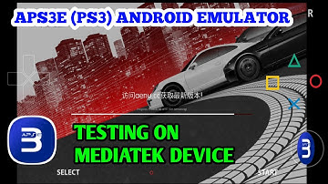 APSE3 EMULATOR | NEED FOR SPEED MOST WANTED PS3 Game Testing