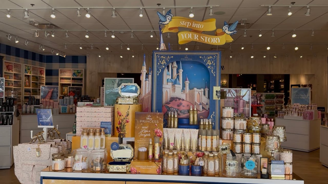 Сотрудничество Disney с принцессами 2.0 // Экскурсия по магазину Bath & Body Works