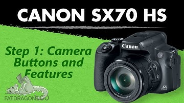Canon Powershot SX70 HS  - Step Two: Camera Buttons and Features