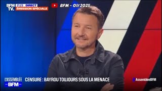 Olivier Besancenot - Motion De Censure En Ripoublique Sur Bfm Business
