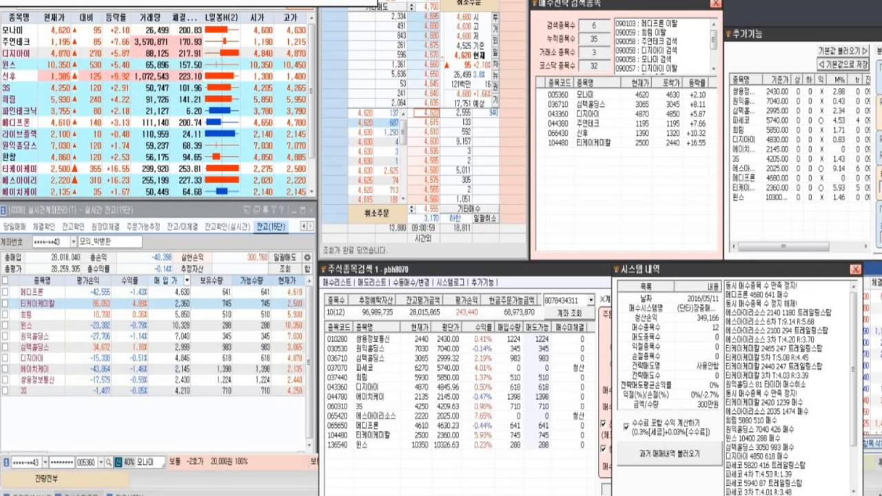 주식 자동매매 프로그램 KOTI : 네이버 블로그