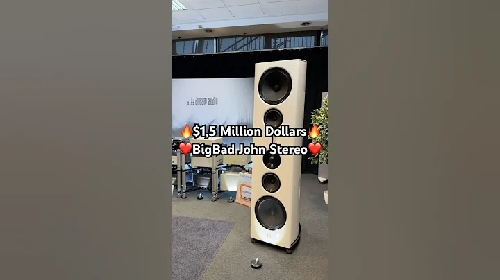 $1,5 Million Dollars Big Bad John Stereo System ❤️ Audiophile HiEnd Home Sound Setup $580k Speakers