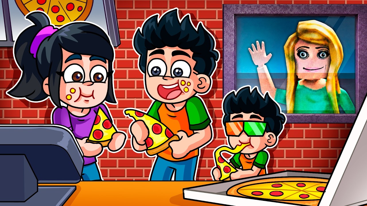 NUNCA PIDAS UNA PIZZA A LAS 3AM EN EL SIMULADOR DE COMER EN ROBLOX | JONDRES GC