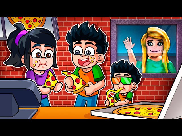 NUNCA PIDAS UNA PIZZA A LAS 3AM EN EL SIMULADOR DE COMER EN ROBLOX | JONDRES GC