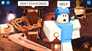 картинка: Roblox DOORS 👁️ ОБНОВЛЕНИЕ НА ОТКРЫТОМ ВОЗДУХЕ Смешные моменты