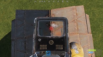 Invisible Side Gap between Triangle Roofs allow you to shoot through it