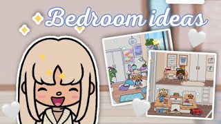 ✨Aesthetic and cute bedroom ideas✨(in Toca Life World)