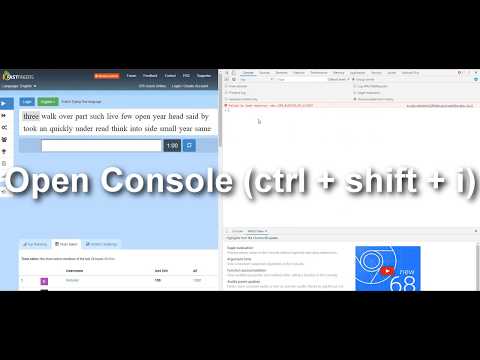 - 10FastFingers  INVISIBLE Hack 2018  - Ghost CHEAT