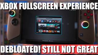 Ik wou dat het beter was - GELEKTE Xbox FullScreen-ervaring Ik wou dat het beter was - GELEKTE Xbox FullScreen-ervaring