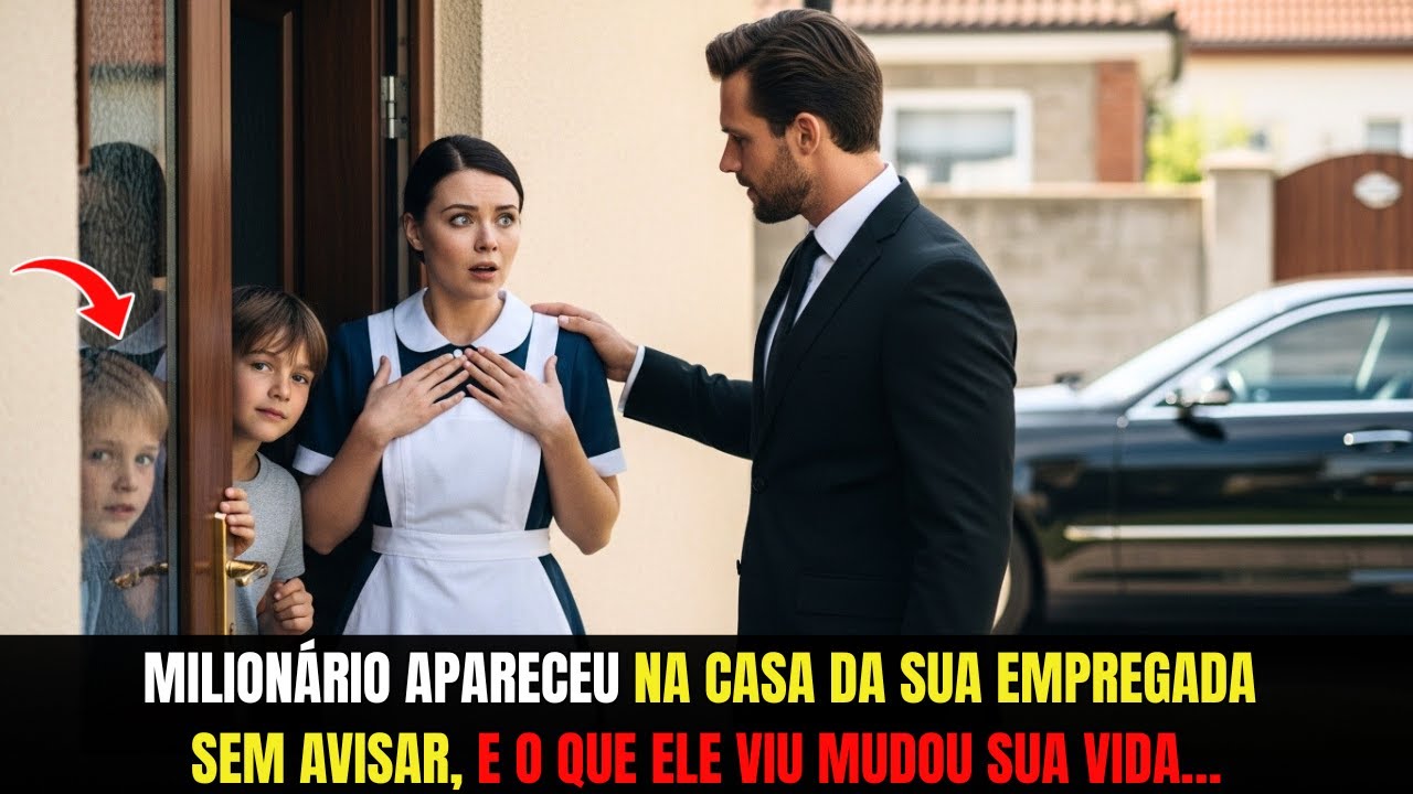 MILIONÁRIO APARECEU NA CASA DA SUA EMPREGADA SEM AVISAR, E O QUE ELE VIU MUDOU SUA VIDA…