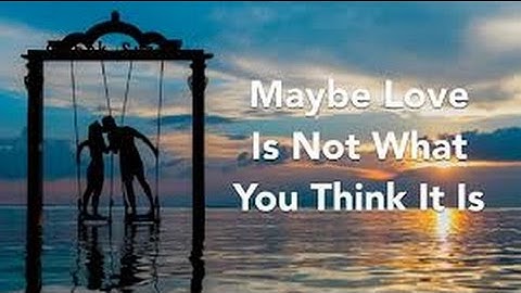 Love is Not What You Think It Is - Special Guest Self Differentiation Expert Jerry Wise