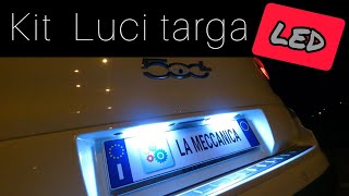 LUCI LAMPADE TARGA LED NO ERRORE CANBUS FORD FOCUS CMAX 2003-2009 G1E11