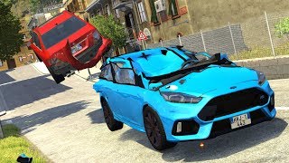 Crash Testing Real Car Mods #3 - BeamNG Drive Realistic Physics screenshot 3