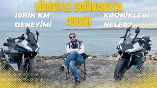 CFMOTO 450 SR 10.000KM YORUMLARIM&YAĞ SOĞUTUCU PATLAMASI&GRENAJ ERİTME&ALINIR MI?