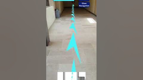 Indoor Navigation in AR with Unity