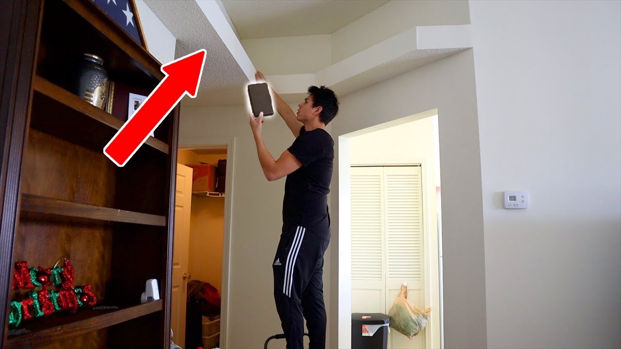 I FOUND THIS CREEPY BOX IN OUR NEW HOUSE!! - YouTube