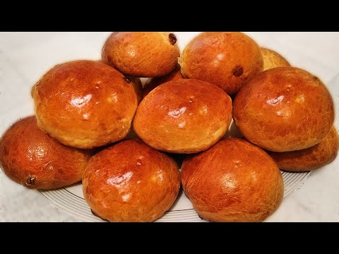 Asan Bulka Resepti.Yumşaq Ləzzətli Kişmişli Bulka Hazirlanmasi.