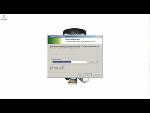 XHTML/CSS - Tutorial 1 - Installing Notepad++