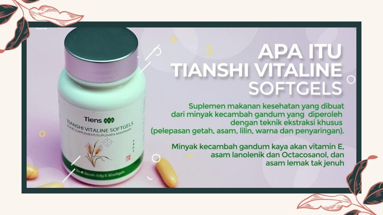 Review Tianshi Vitaline Softgels Asli 2020 - YouTube