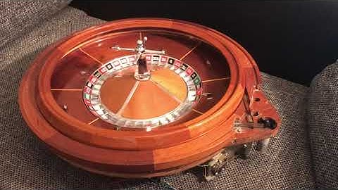 Novomatic NH-265 casino roulette wheel powered by Arduino Uno.