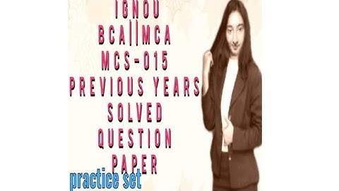 #MCS015#previous,suggestions,tips,5 year solved question paper, passage,do as directed #arpitashilpi