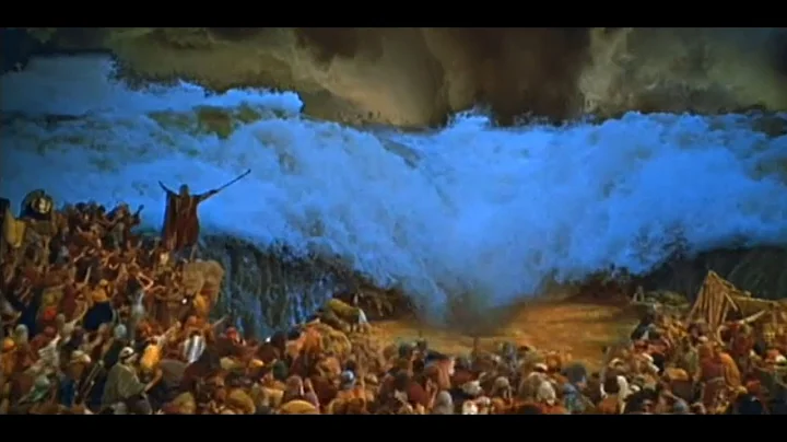 Moses parted the Red Sea