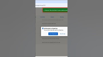 Block All Social Media Websites Using Sophos Firewall Web Filtering
