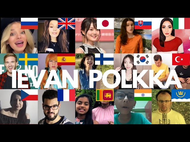 who sang it better - Ievan polkka cover by aish ( India, USA, Russia, Uk, indonesia, Australia) class=