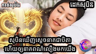 សុបិនឃើញសត្វនាគជាបិតាអោយកូននាគពណ៌លឿង-សុបិន-Dream