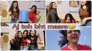 Aj toh bht maraa🤣🤣 || scooty ki khoyi chaabi🥲🥲 || fun games with friends || #youtube || Charu verma