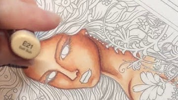 COPIC MARKER TUTORIAL | Part 1 of 3 | SKIN | Mystical Molly Harrison