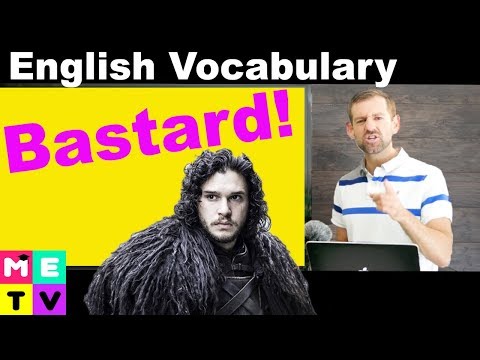 English Vocabulary | Bastard
