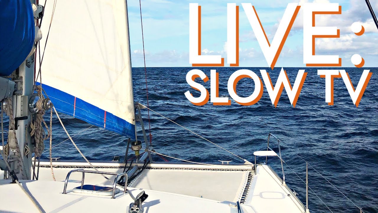 LIVE SLOW TV - Sailing the Caribbean Sea with Starlink RED SEAS