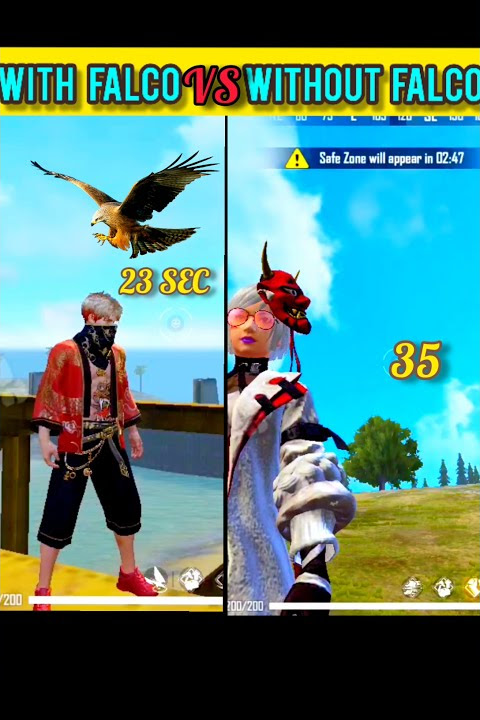 FALCON PET ABILITY TEST FREEFIRE 🐰🦅