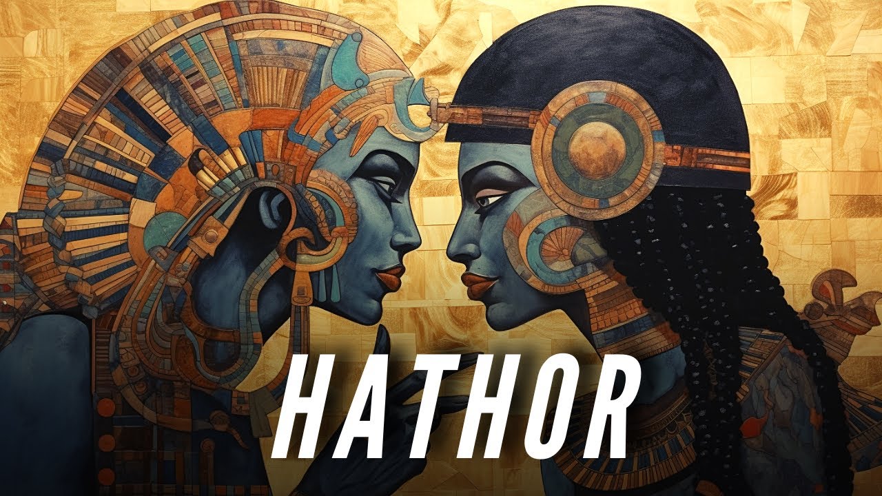 1. Hathor Egyptian God Tattoo Designs - wide 2