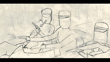 Animated Storyboards, chase scene