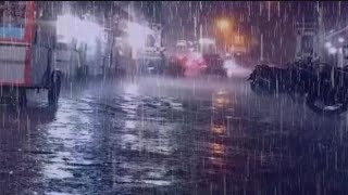 Beautiful Rain Sounds for Sleeping, Relaxing, Studying, Meditation / Heavy rain at night 10 hours