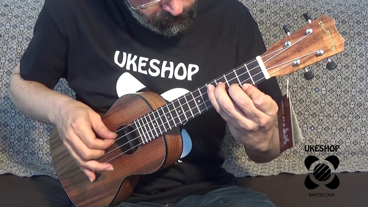 ISLANDER Concert SA-4-C - ukulele DEMO - UKESHOP BARCELONA