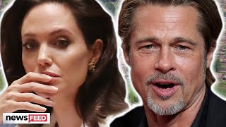 Angelina Jolie FURIOUS As Brad Pitt Visits Wedding Venue With His GF