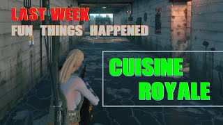 [BEASTS AND INVISIBILITY] Last Week Fun Things Happened p11 - Cuisine Royale Compilation