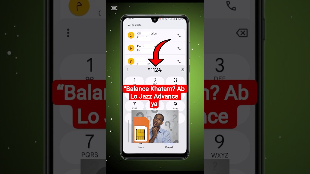 Jazz SIM se Advance Balance Kaise Lein? | Jazz Advance Code 2025 | M Technical 4U 📲
