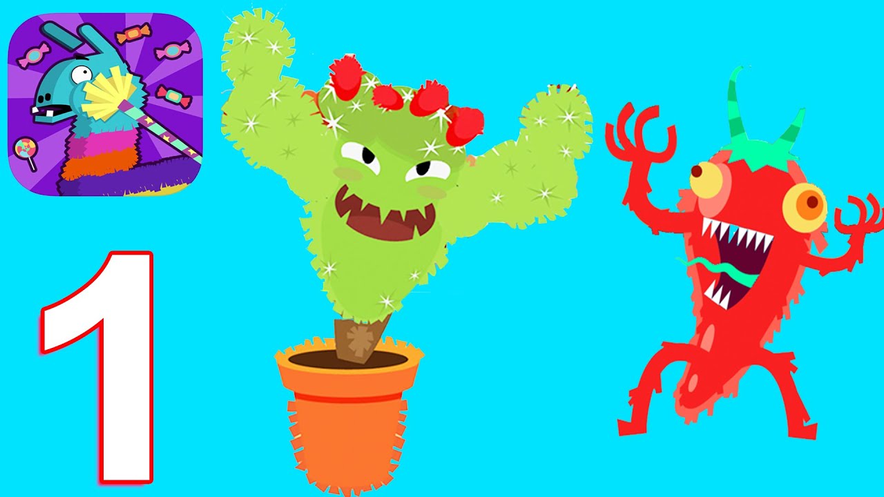 Pinata Punishers Idle Clicker Gameplay Walkthrough Part 1 (IOS/Android)