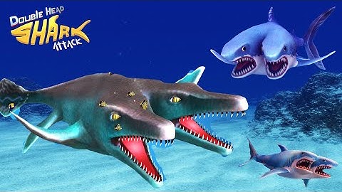 Double Head Shark Attack : New Tylosaurus Double Head Shark Unlock!! | Gameplay Walkthrough #5