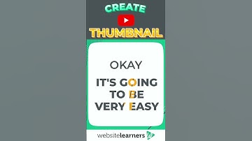 How To Make A Thumbnail For Youtube Videos